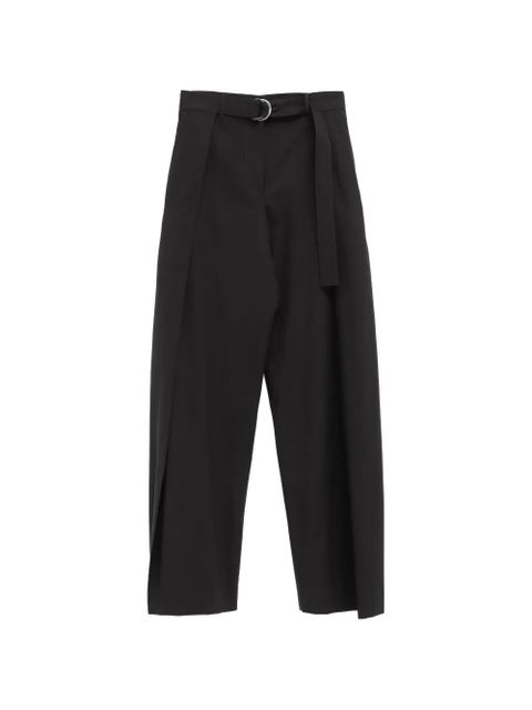 LOEWE belted trousers - Black - zdjęcie produktu nr 1
