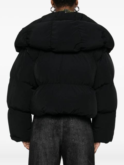 Diesel quilted high-neck jacket - Black - zdjęcie produktu nr 2