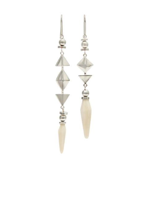 ISABEL MARANT Ida asymmetric earrings - Silver