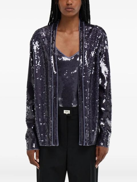 Ferragamo sequin-embellished jacket - Black - zdjęcie produktu nr 2