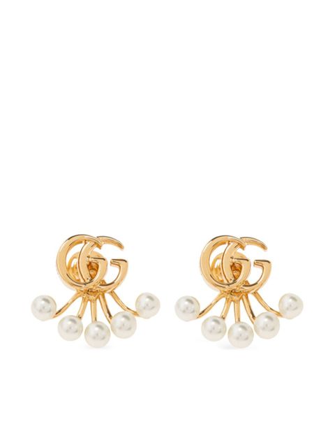 Gucci GG Marmont jacket earrings - Gold