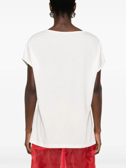 Balmain eye-print T-shirt - White