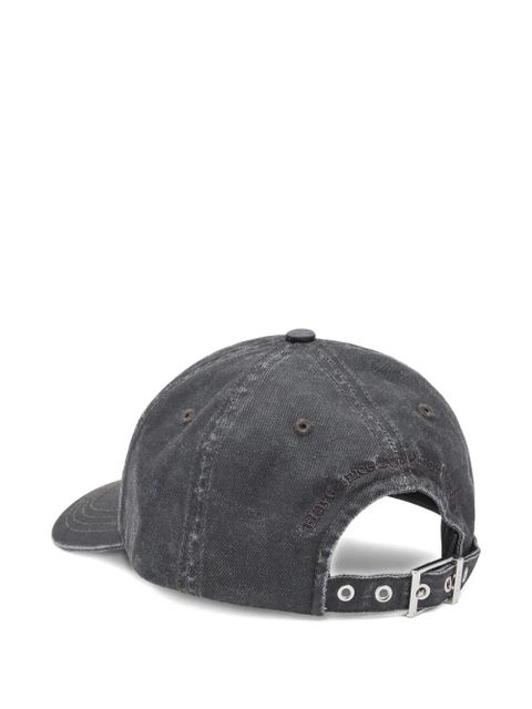 GANNI embroidered baseball cap - Grey - zdjęcie produktu nr 2