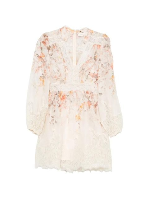 ZIMMERMANN Luna mini dress - Pink - zdjęcie produktu nr 1