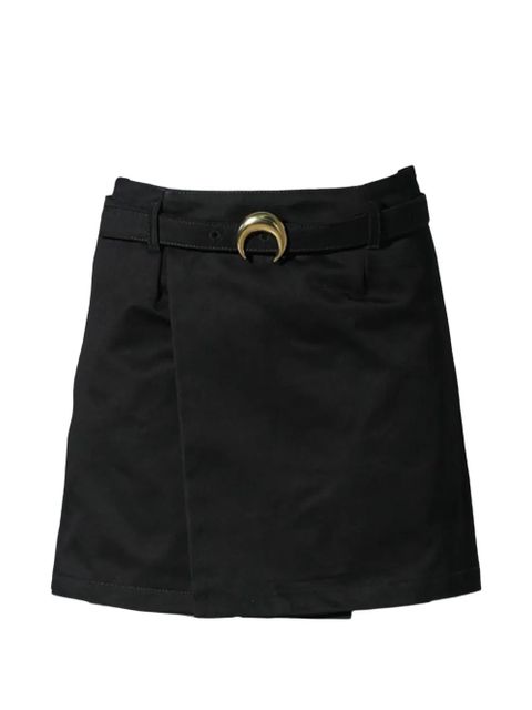 Marine Serre buckle belted mini skirt - Black - zdjęcie produktu nr 1