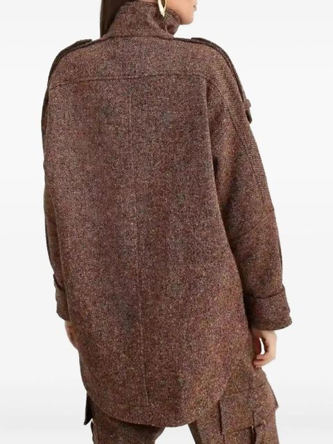 ZIMMERMANN epaulettes jacket - Brown