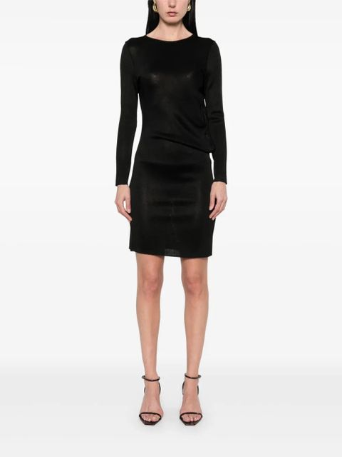 TOM FORD open-back mini dress - Black