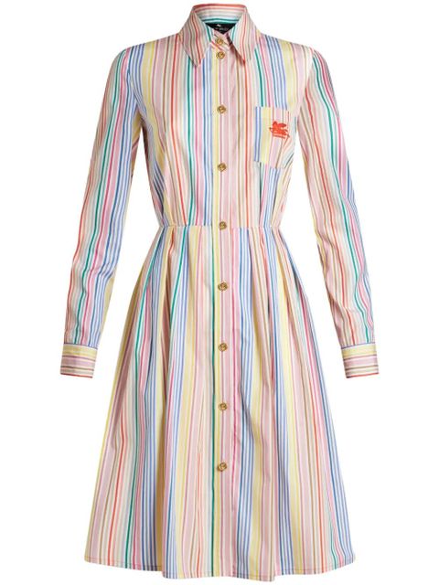 ETRO striped shirt dress - White - zdjęcie produktu nr 1