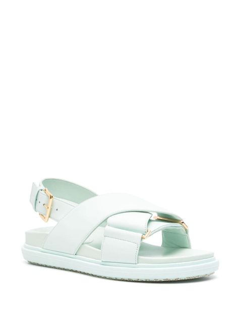 Marni Fussbett slingback sandals - Blue - zdjęcie produktu nr 2