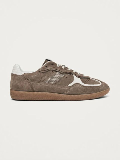 Alohas sneakersy zamszowe S100471-28 damskie kolor brązowy S100471-28