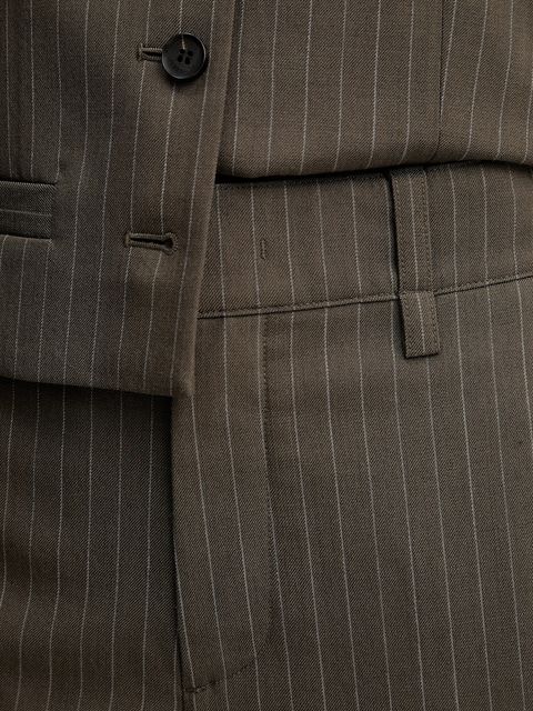 Miss Sixty kamizelka wełniana kolor brązowy jednorzędowa 6S3WJ43000