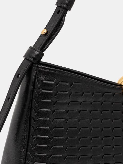 Furla torebka skórzana kolor czarny WB01403.BX3977.O6000