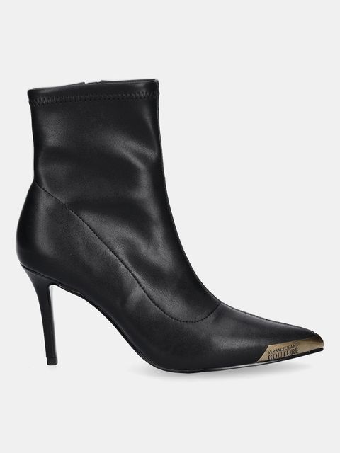 Versace Jeans Couture botki kolor czarny na szpilce 79VA3S51 ZS901 899 - zdjęcie produktu nr 2