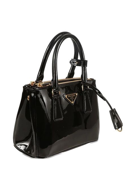 Prada Galleria top-handles leather mini bag - Black - zdjęcie produktu nr 2
