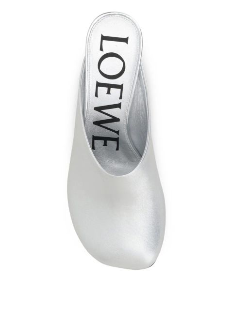 LOEWE 45mm Toy mules - Silver