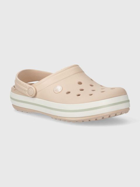 Crocs klapki Crocband damskie kolor różowy 11016