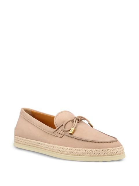 Tod's bow-detail loafers - Neutrals