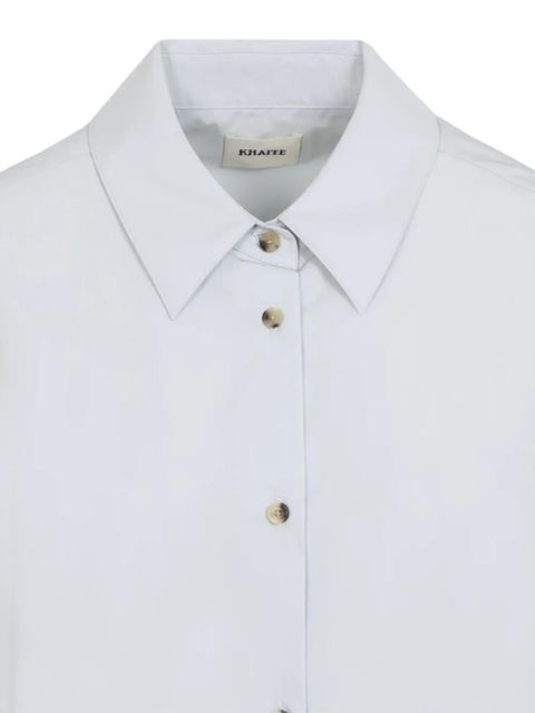 KHAITE cotton shirt - Blue