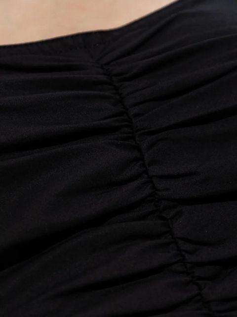 Sportmax cotton maxi dress - Black