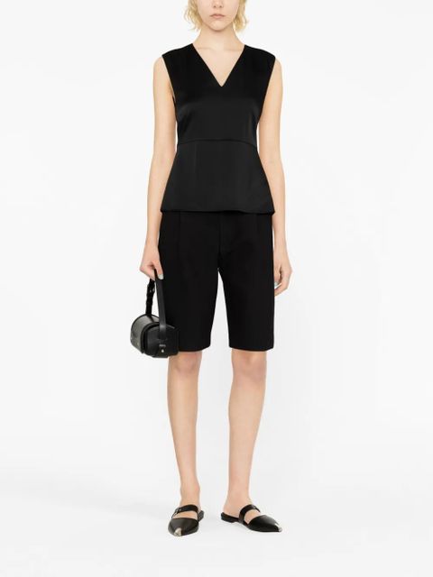 Jil Sander V-neck tank top - Black
