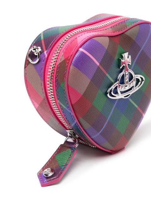 Vivienne Westwood heart-shaped crossbody bag - Pink