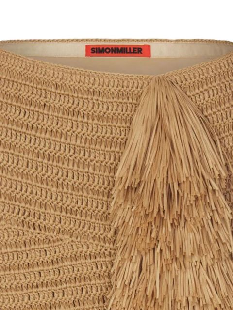 Simon Miller Pom Pom mini skirt - Neutrals - zdjęcie produktu nr 2