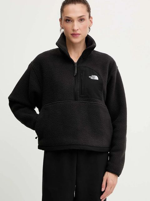 The North Face bluza Yumiori Off damska kolor czarny gładka NF0A8EV0JK31 - zdjęcie produktu nr 1
