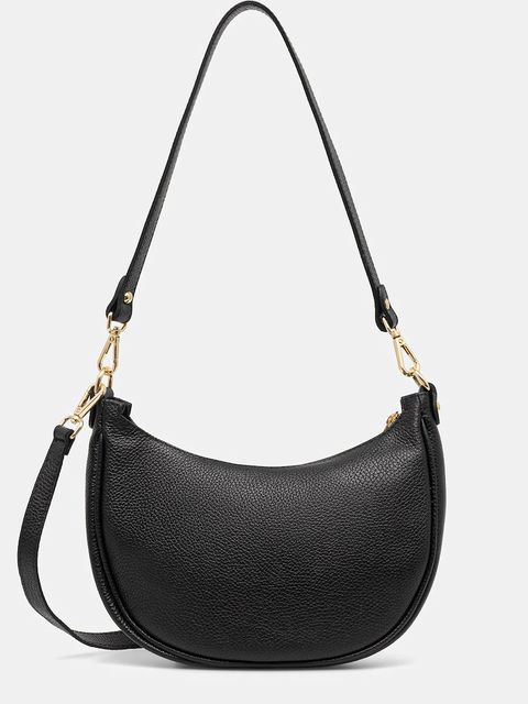 Answear.LAB torebka skórzana kolor czarny - zdjęcie produktu nr 1