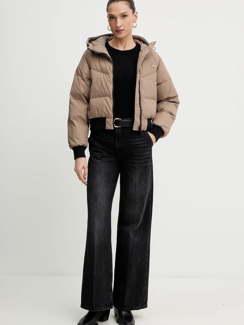 Levi's kurtka kolor beżowy zimowa 003FW - zdjęcie produktu nr 2