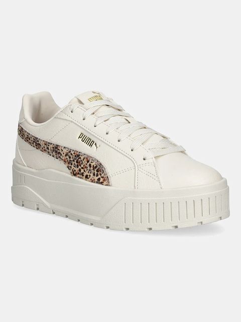 Puma sneakersy Karmen II Animal Flair damskie kolor beżowy 402645 - zdjęcie produktu nr 1