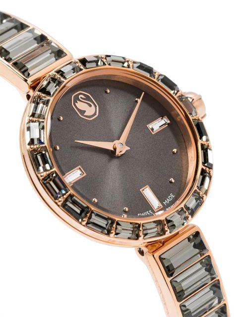 Swarovski Matrix Bangle 25mm - Grey