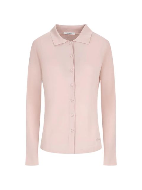 Max Mara buttoned collared cardigan - Pink - zdjęcie produktu nr 1