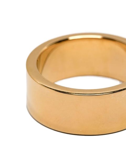 MM6 Maison Margiela numbers-engraved ring - 950 GOLD