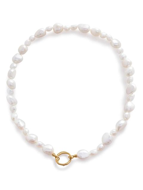 Monica Vinader Nura Reef pearl-detailing necklace - White - zdjęcie produktu nr 1