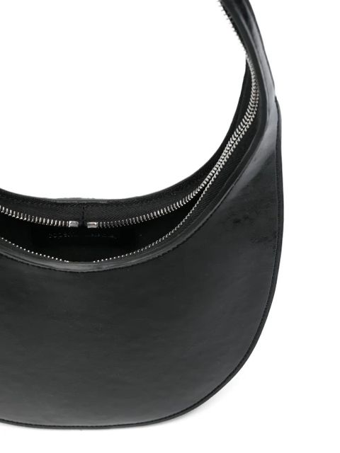 Coperni leather shoulder bag - Black