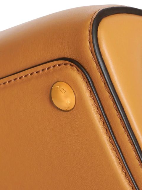 ETRO large Vela leather shoulder bag - Yellow