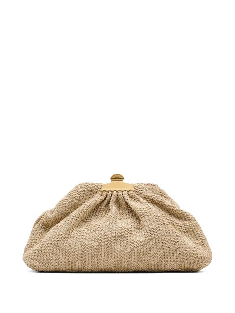 Marc Jacobs The Summer Glam woven clutch bag - Neutrals - zdjęcie produktu nr 1