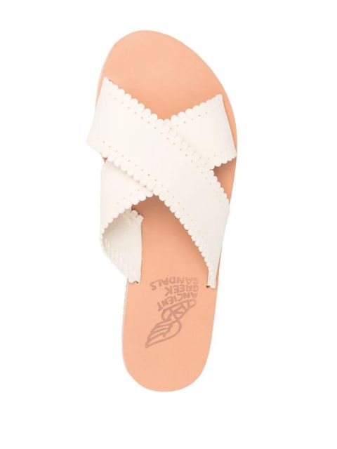 Ancient Greek Sandals Philourgos slip-on slides - White - zdjęcie produktu nr 2