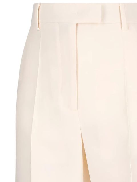 Valentino Garavani pleated concealed trousers - Neutrals