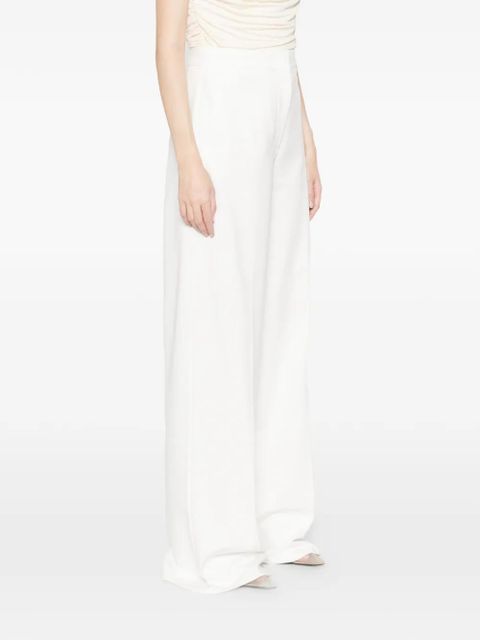 Max Mara wide-leg palazzo pant - White