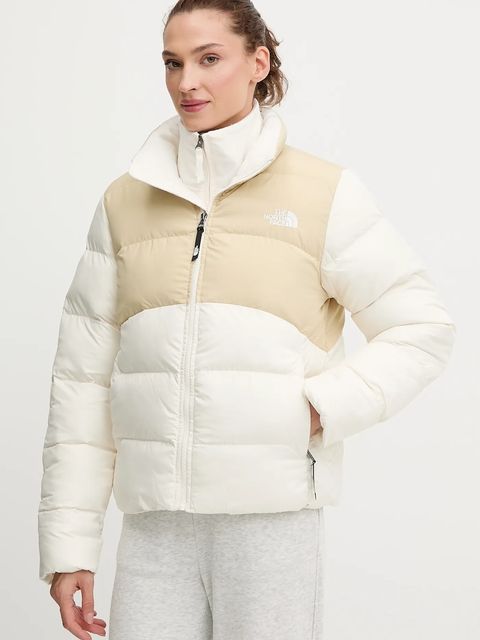 The North Face kurtka Saikuru kolor beżowy zimowa NF0A89JDTIU1 - zdjęcie produktu nr 1