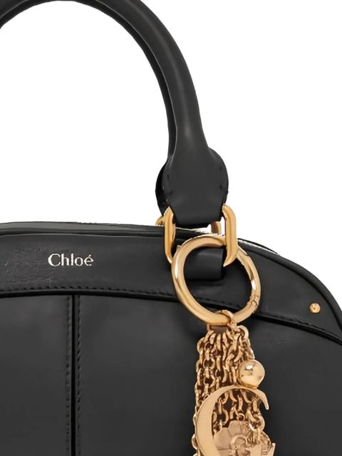 Chloé charm-detail shoulder bag - Black - zdjęcie produktu nr 2
