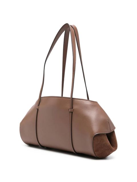 NEOUS panelled shoulder bag - Brown