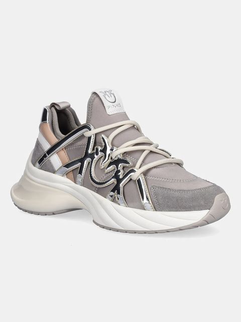 Pinko sneakersy Ariel 01 damskie kolor szary SS0023T040OA2 - zdjęcie produktu nr 1