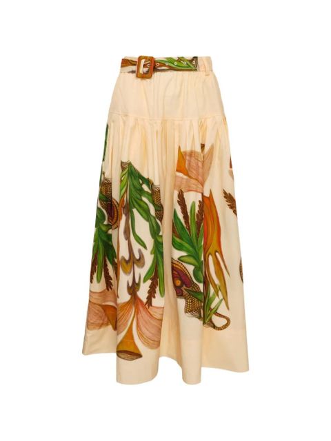 Ulla Johnson Filagree midi skirt - Neutrals - zdjęcie produktu nr 1
