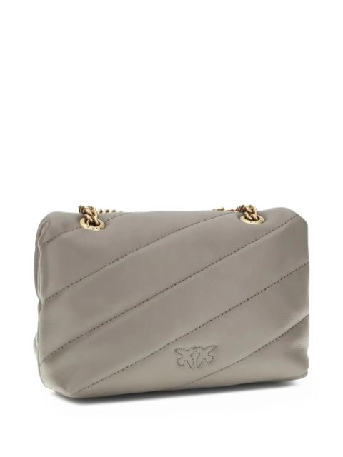 PINKO quilted birds shoulder bag - Grey - zdjęcie produktu nr 2