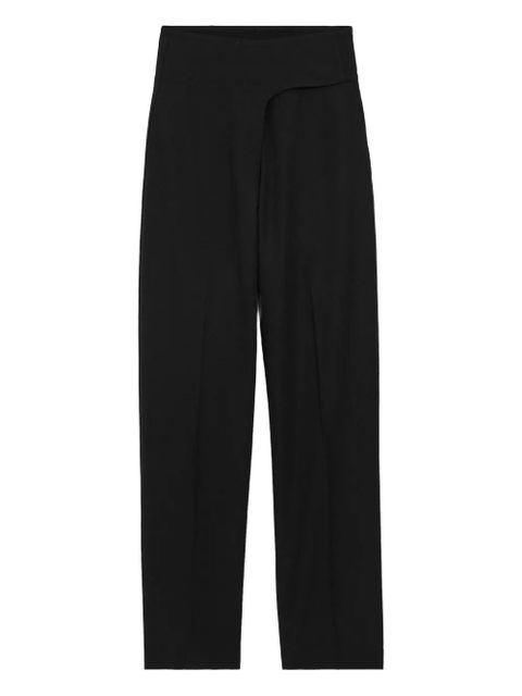 AMI Paris belted tailored trousers - Black - zdjęcie produktu nr 1