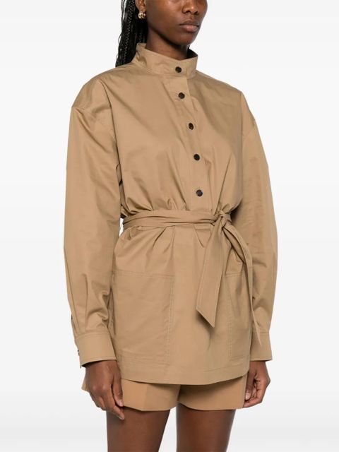 Saint Laurent belted top - Brown - zdjęcie produktu nr 2