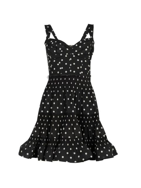 ZIMMERMANN pleated draped mini dress - Black - zdjęcie produktu nr 1