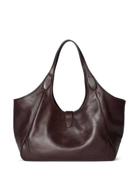 Gucci medium Mercato piston-closure tote bag - Brown - zdjęcie produktu nr 2